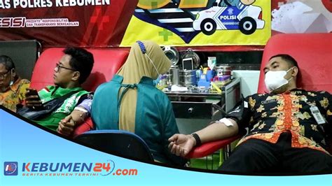 Hut Ke Pmi Kebumen Gelar Donor Darah Massal Kebumen