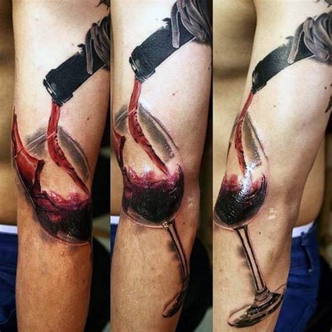 Arriba 92 Imagen Tatuaje Copa De Vino Minimalista Cena Hermosa