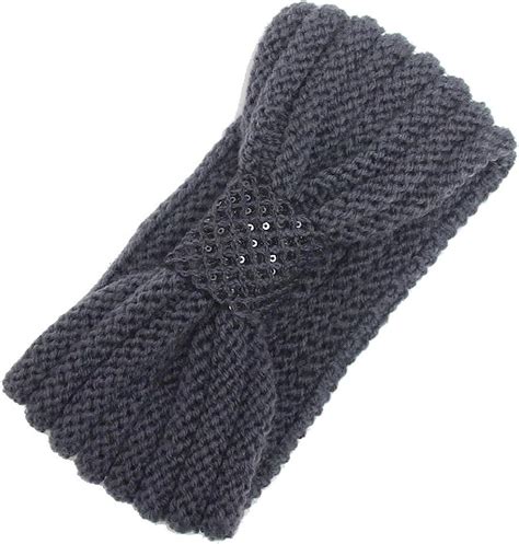 Eastery Damen Frauen Winter Warm Gestrickt Crochet Stirnbänder Strick