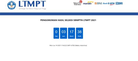 Link Pengumuman Hasil SBMPTN 2021 Madiunpedia