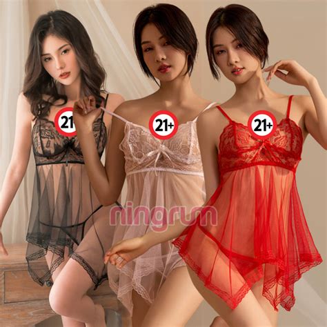 Jual Ningrum Lingerie Dress Sexy Pakaian Dalam Wanita Include Bra Dan