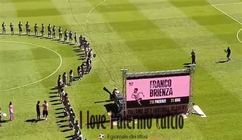 Inaugurazione Palermo CFA L Ingresso Di Brienza Sul Campo Del Renzo