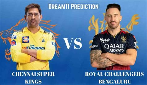 CSK vs RCB Dream11 Prediction: Exciting start to IPL 2024 ...