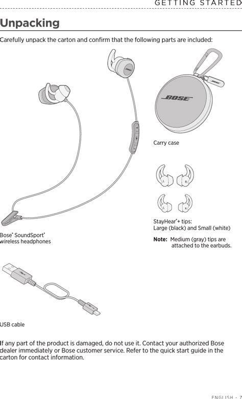 Bose AI1 Wireless Headset User Manual 1