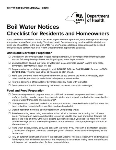 Boil Water Advisory Notice Westside News Inc