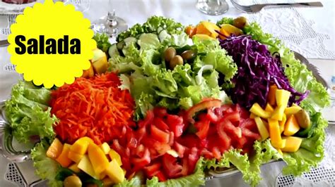 Como Preparar Uma Salada Rapida E Facil Receita Passo A Passo Youtube