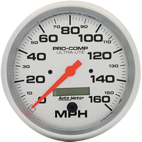 Chevy Parts Instrument Gauges Auto Meter Ultra Lite Series 5 0 160