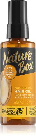 Nature Box Argan Nourishing Hair Oil With Argan Oil Notino Co Uk