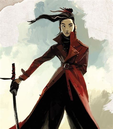 Anna Fang Strong Female Characters Art Mortal Engines Concept Art