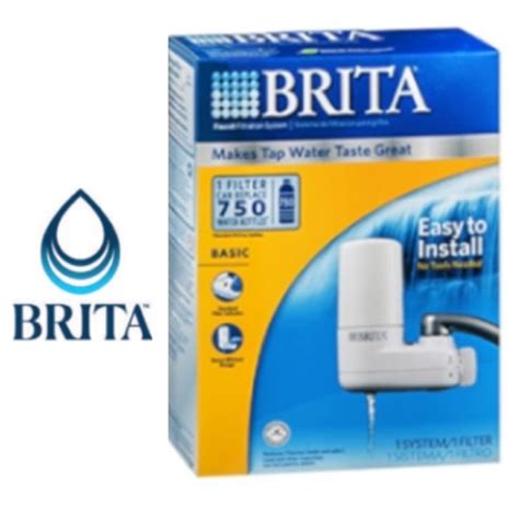 Brita Kitchen New Brita Basic Faucet Mount Systemwater Filter