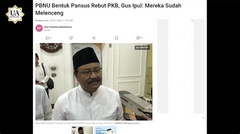 Kudeta Pkb Gara Gara Pansus Ya Gus Ipul Sebut Pbnu Akan Bentuk