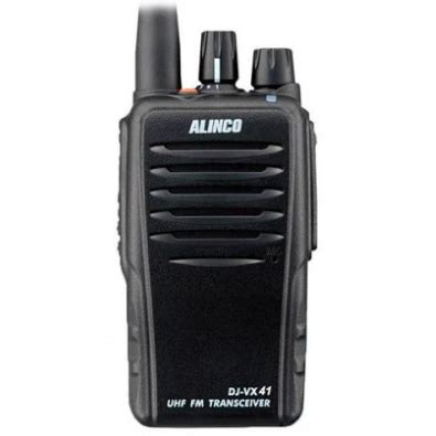 Alinco DJ VX41 портативная радиостанция аналоговая 400 470 МГц