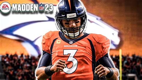 Madden Russell Wilson Broncos Gameplay Youtube