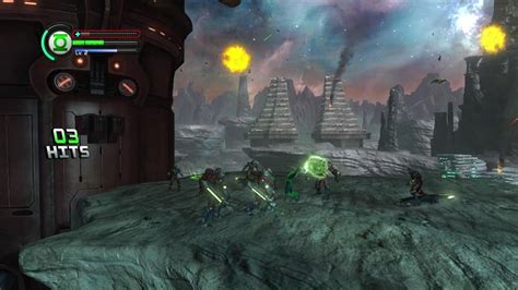 Screenshot Of Green Lantern Rise Of The Manhunters Xbox