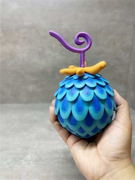 Blue Devil Fruitblue Dragon Devil Fruit Ornamentability - Etsy