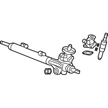 Stx A Genuine Acura Power Steering Rack And Pinion