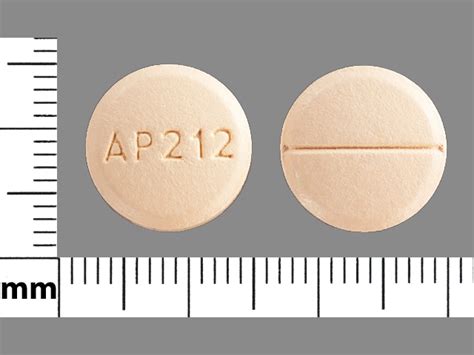 Pill Finder Ap212 Orange Round