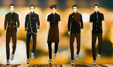 Hotel staff uniform design on Behance