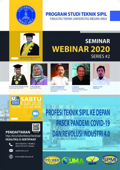 Webinar Teknik Sipil Uma Series2 Program Studi Teknik Sipil Uma