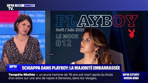 Marlène Schiappa dans Playboy C est une tentative désespérée et