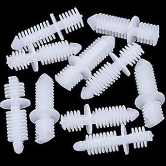 Rexka 10pcs Double End Xmas Tree Retainers Clips 11 32 Stem Diameter