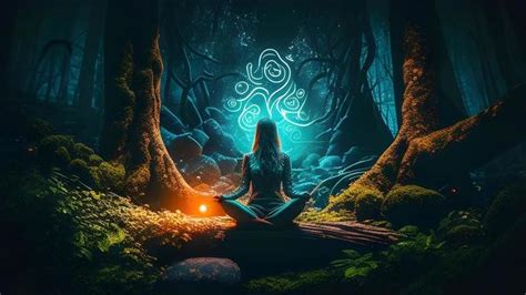 Forest Meditation Stock Photos, Images and Backgrounds for Free Download