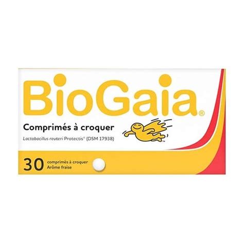 Biogaia Comprim S Fraise Comprim S Croquer Docmorris France