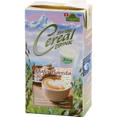 Swiss Cereal Drink Hafer Barista Bio L Soyana Ayco Ch Nat Rlich