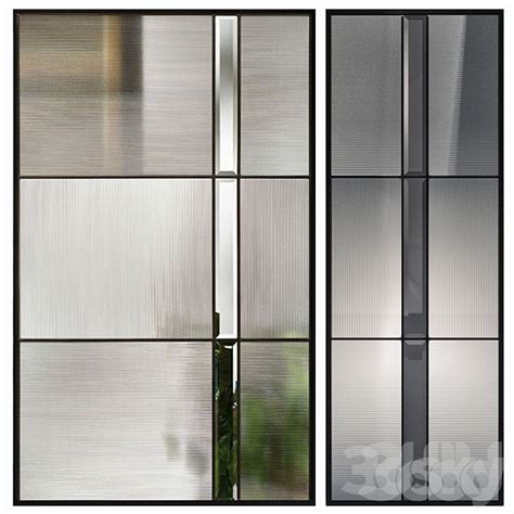 fluted  ribbed glass  decorative objects  model
