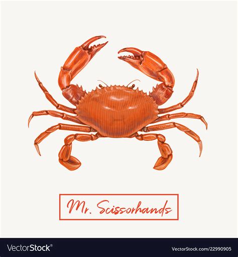 Set Of Seafood Hand Drawn Royalty Free Vector Image