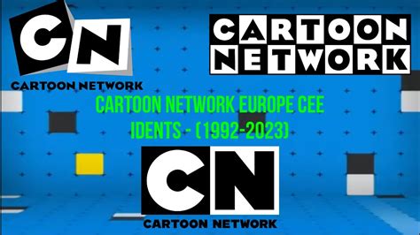 Cartoon Network Europe Cee Idents 1992 2023 Youtube