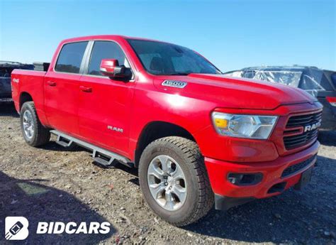 2019 Ram 1500 Big Horn Lone Star 4x4 5 7 Box 1c6srfft1kn753861 Bid History Bidcars