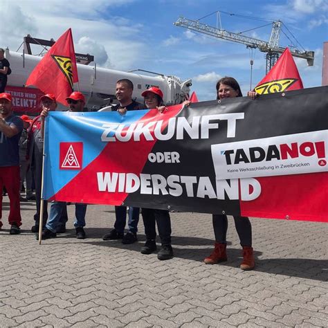 Erster Warnstreik bei Tadano in Zweibrücken SWR Aktuell