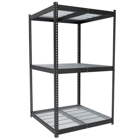 HALLOWELL Starter Medium Duty Boltless Shelving 14C698 DRHC484884