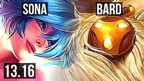 SONA Ez Vs BARD Kai Sa SUP 5 4 22 Rank 13 Sona KR Challenger