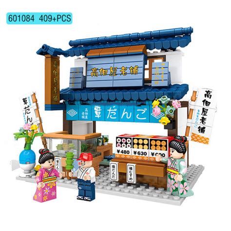 Sembo Mini City Street View Building Blocks Japanese Creative