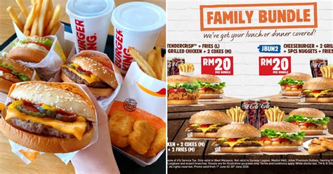 Burger King Now Offers Family Value Bundle From RM20 Until End Of June ...