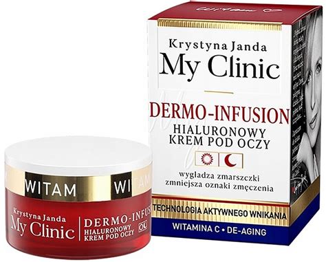 Janda My Clinic Dermo Infusion Hyaluronic Eye Cream Krem Pod Oczy Z