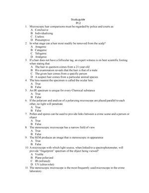 Chapter 9 Lecture Notes Chapter 9 Firearms Tool Marks And Other