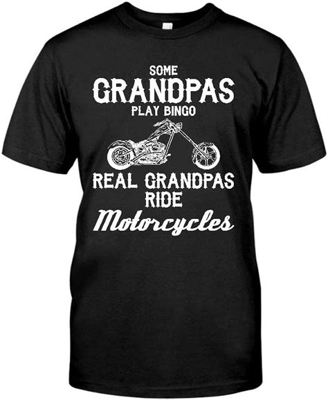 Amazon Real Grandpas Ride Motorcycles Biker Gift Motorcycles Gift