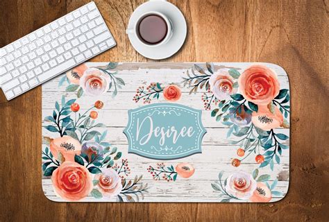 Personalized Desk Mat Personalized Desk Cushion Pad Custom Desk Pad