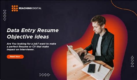 121 Unique Data Entry Resume Objective Ideas And Examples Reaching Digital