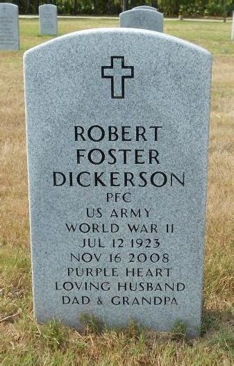 Robert Foster Dickerson M Morial Find A Grave