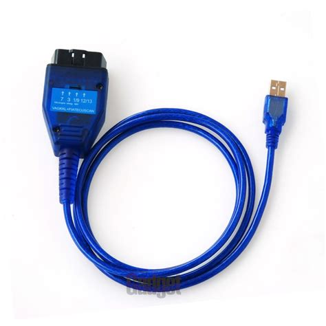 NEW VAG KKL 409 USB Fiat Ecu Scan OBD OBD2 Diagnostic Cable Tool