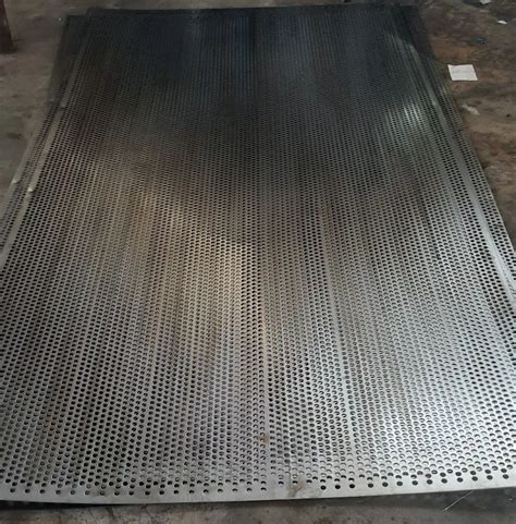 Ms Perforated Sheet 10mm Round Hole At 3000 Piece Mild Steel