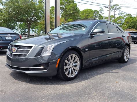 Certified Pre Owned 2018 Cadillac ATS Sedan Luxury RWD 4dr Car In Fort