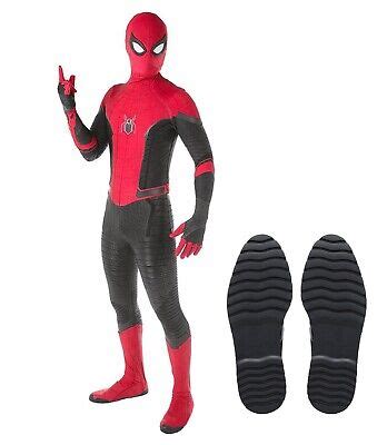 Costume Spiderman Far From Home Spider Professionale Adulti Cosplay