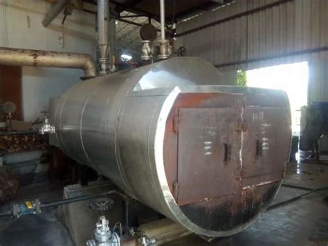 Coal Fired Mild Steel Ther Mic Boiler Working Pressure 0 5 Kg Sq Cm G