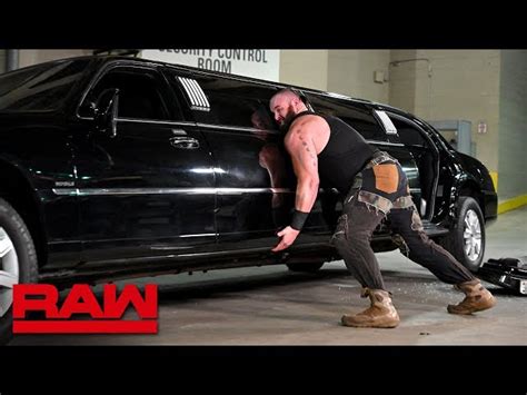 Watch Braun Strowman Adam Scherr Breaks His Chair At Alexa Bliss