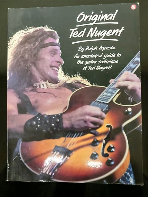 Original Ted Nugent Tab Book Reverb